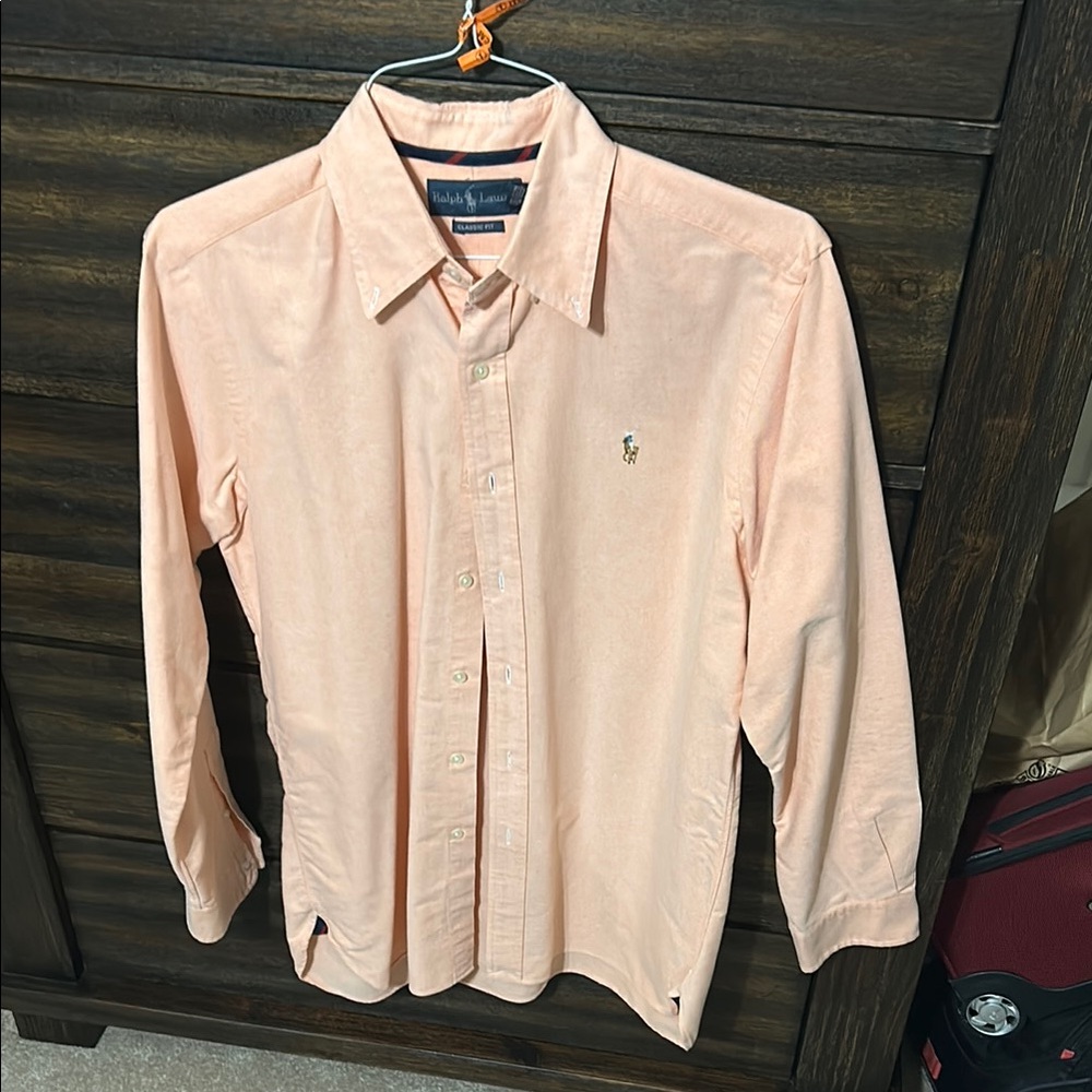 Ralph Lauren Men's Pink Shirt